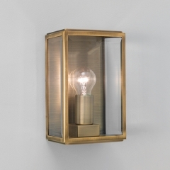 Astro Lighting Homefield Antique Brass Outdoor Wall Light