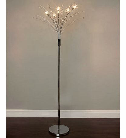 Bhs Sienna Floor Lamp, chrome 9742900409