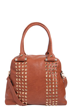 Leliani Gold Studded Top Handle Shopper Female