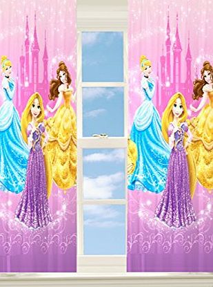 Disney Princess ``Grand Beauties`` Room Darkening Curtain Panel