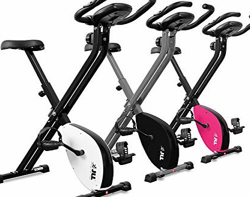 JLL VX Magnetic Resistance Foldable Home Exercise Bike (Pink)