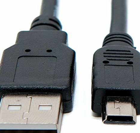 Keple Mini USB Data Sync amp; Photo Image Transfer Cable Lead for Sony Handycam DCR-SR Series: DCR-SR15 / DCR-SR190 / DCR-SR20 / DCR-SR210 / DCR-SR290 / DCR-SR30 / DCR-SR32 / DCR-SR33 / DCR-SR35 / DC