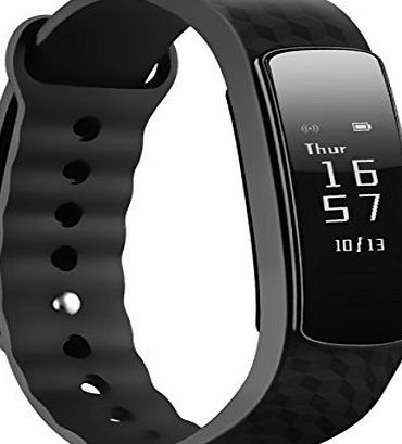 Mpow Smart Bracelet,Mpow Smart Fitness Bracelets Activity Pedometer Wristband Sleep Tracker Touch Screen Waterproof Smartwatch for Android and iOS Smart Phones Such as iPhone 7/7 Plus/6s/6/6 Plus/5/5S/SE, 
