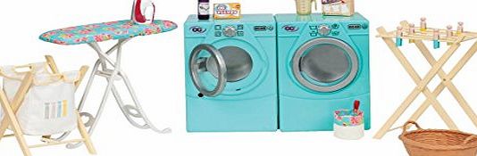 Our Generation 18-Inch Tumble and Spin Laundry Set