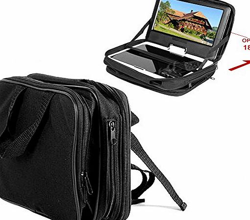 Rayinblue Car Headrest Mount Strap Case Bag For 7`` 7.5`` 7.8`` Portable DVD Player
