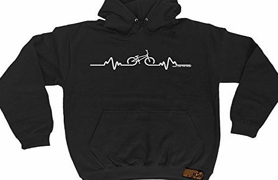 Ride Like The Wind BMX Pulse HOODIE / hoody / fashion funny cycling cycle bike top great gift presents accessories for him and her for christmas birthday