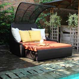 Riviera Day Bed Cappuccino