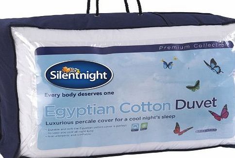 4.5 tog Egyptian Cotton Cover Summer Duvet - Single