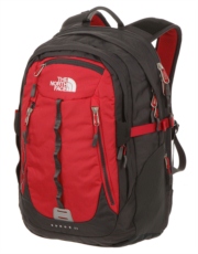 Surge II Rucksack - TNF Red and Asphalt Grey