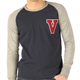 Mens Late Long Sleeve T-Shirt Navy