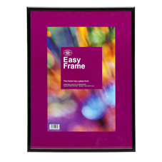 Wilko Easy Photo Frame Black 8inx6in