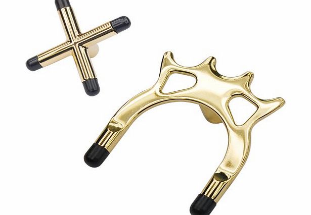 Accessotech High Quality Pool Snooker Billiards Table Cue Brass Cross amp; Spider Holder Rests
