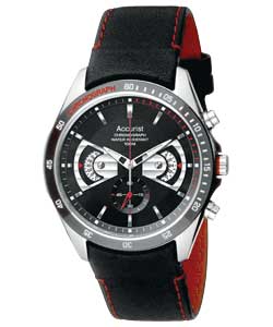 Accurist Gents Chronograph Rotating Disc Watch