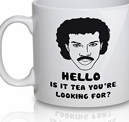 Acen ``Hello, is It Tea You are Looking For?`` Ceramic Mug, White, 11 oz