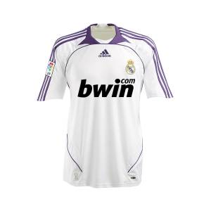 Adidas Real Madrid Home Shirt 2007/08 - Junior