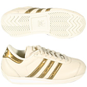 Adidas Womens Country DRC - Chalk/Gold.