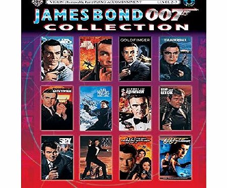 Alfred Publishing James Bond 007 Collection for Strings: Violin (with Piano Acc.) (Book amp; CD)