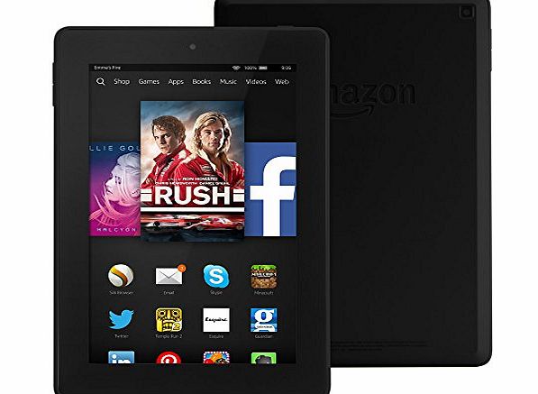 Amazon Fire HD 7, 7`` HD Display, Wi-Fi, 16 GB (Black) - Includes Special Offers