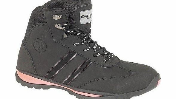 Amblers Steel FS48 S1-P Boot / Womens Boots / Boots Safety (4 UK) (Black)