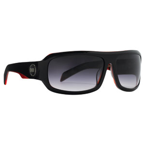 Animal Twin Fin Sunglasses - Blk Red/Smoke Grad