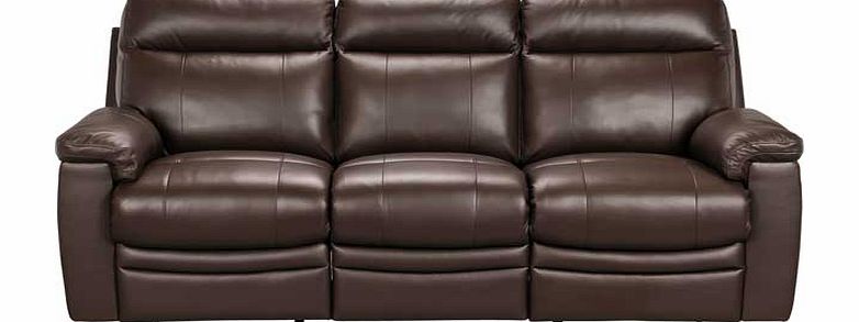 Argos Paulo Leather Effect Large Recliner Sofa -