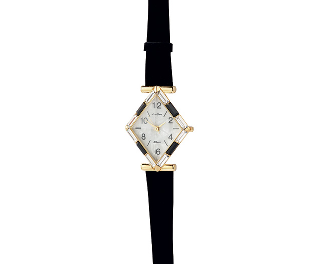 Deco Prism Watch - Gold