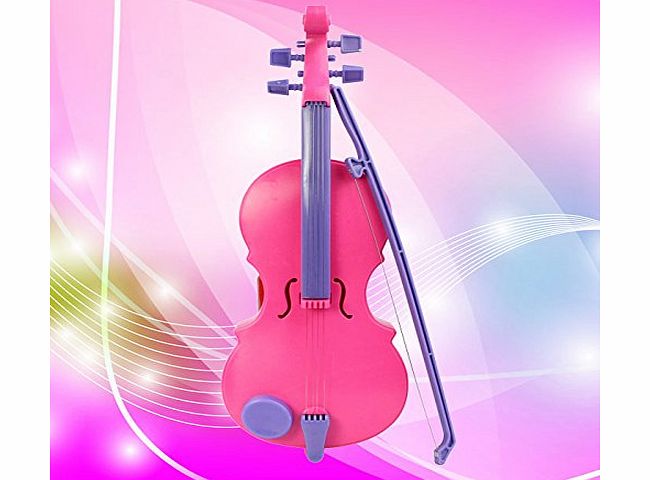 atdoshop (TM) New Pink Magic Child Music Violin Childrens Musical Instrument Kids Funny Gift Toy