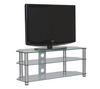 ATECA AT130-BP TV Stand - clear glass