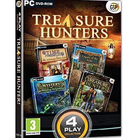 Avanquest Software 4 Play Collection - Treasure Hunters (PC DVD)