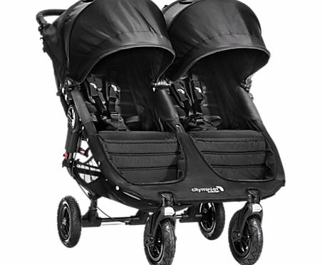 Baby Jogger City Mini GT Double Pushchair, Black