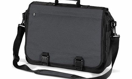 BagBase Portfolio briefcase Graphite Grey