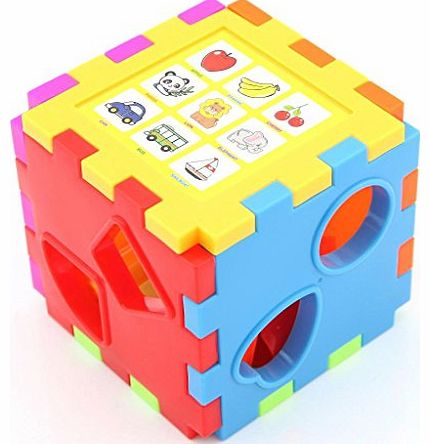 Ballen_Ma Plastic Children jigsaw Puzzle Building Blocks Bricks Toys Kids Gift