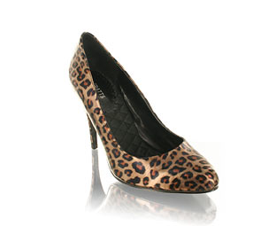 Fabulous Leopard Print Court Shoe