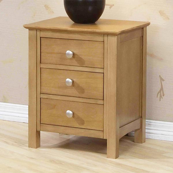 Bedworld Discount New Lynmouth 3 Drawer Bedsides