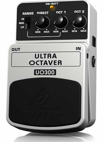 Behringer UO300 Ultra Octaver Effects Pedal