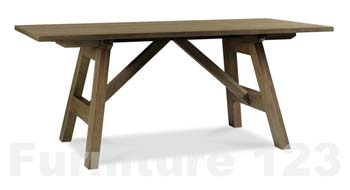 Bentley Designs Coniston Smoky Oak 6 Seater Dining Table