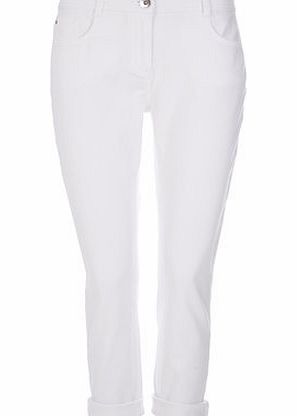 Bhs White Roll Up Jeans, white 12026720306