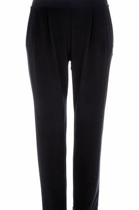 Bhs Womens Black Taped Trousers, black 12027818513