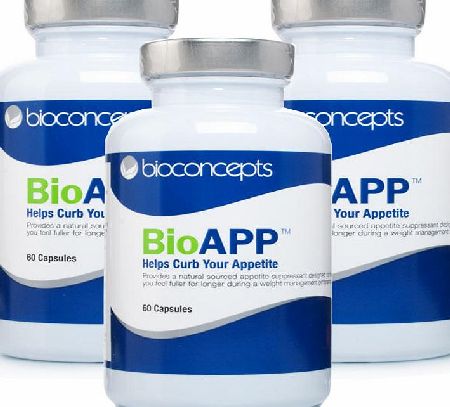 BioAPP Natural Supplement to feel fuller for