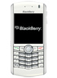 blackberry Pearl 8100 white on Orange Panther
