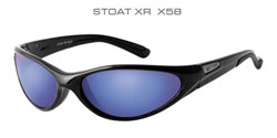 Bloc STOAT XR BLACK FRAMES - BLUE LENS
