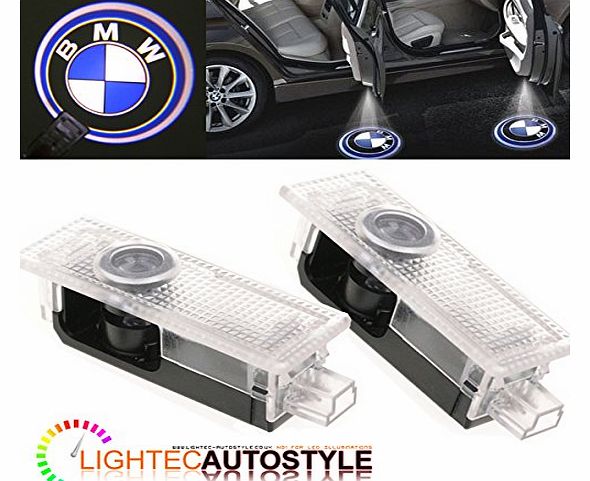 BMWAutostyle BMWwelcome Welcome Light Projector Unit 2 Pieces CREE White