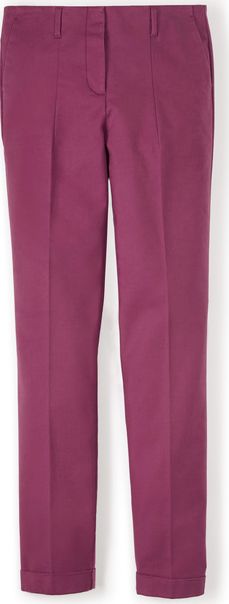 Boden, 1669[^]34764852 Chelsea Turn-Up Trousers Purple Boden, Purple