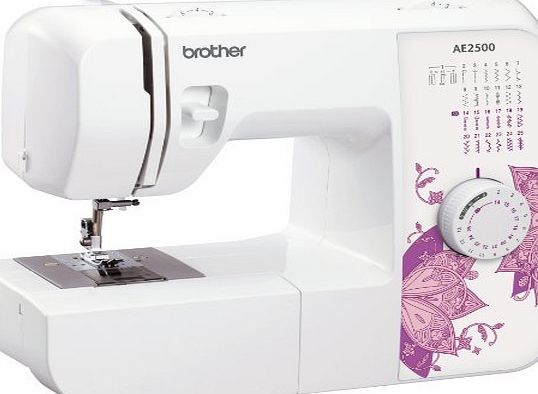 Brother AE2500 Stitch Sewing Machine - White