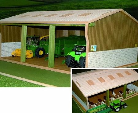 Brushwood  TOY FARM BT5000 TRACTOR SHED