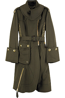 Burberry Prorsum Military wool coat