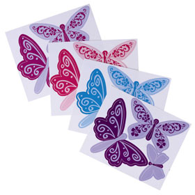 Butterfly Wall Art Stickers (Set of 12)