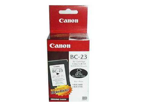 Canon BC-23 OEM Black Inkjet Cartridge