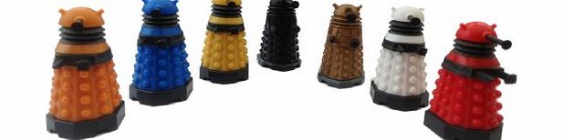 Character Building 7 Character Building Paradigm DALEKS - YELLOW, Orange, BLACK, Gold, WHITE, Blue, RED DOCTOR WHO DR