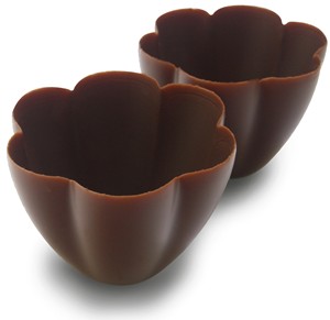 Chocolate Trading Co Tulip, milk chocolate cups - Box of 6